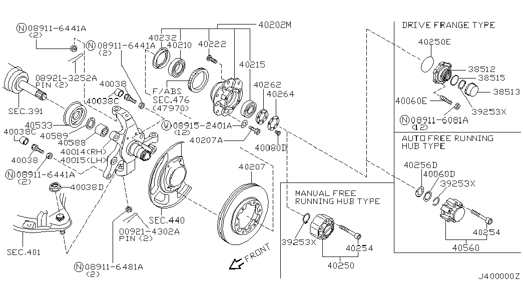 Infiniti 402061W600 - Bremžu diski autodraugiem.lv