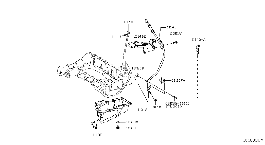 NISSAN 11026-00QAB - Blīvgredzens, Eļļas noliešanas korķis autodraugiem.lv