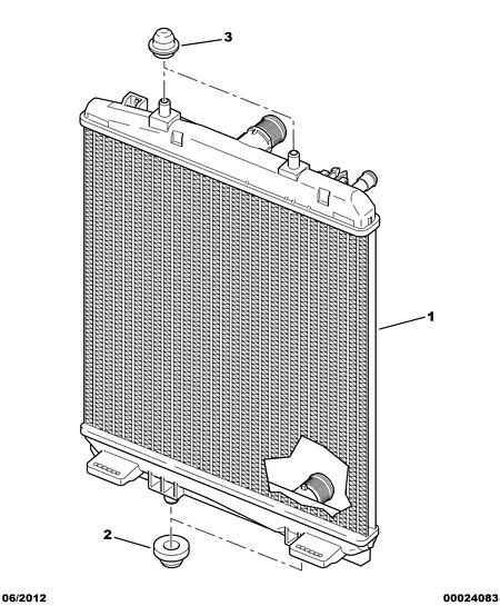 CITROËN/PEUGEOT 1330 P3 - Radiators, Motora dzesēšanas sistēma autodraugiem.lv