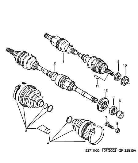 FIAT 3272 V0 - Piedziņas vārpsta autodraugiem.lv