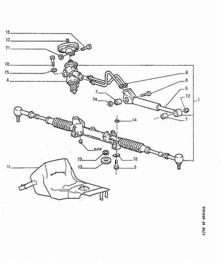 CITROËN/PEUGEOT 4000 Q9 - Stūres mehānisms autodraugiem.lv