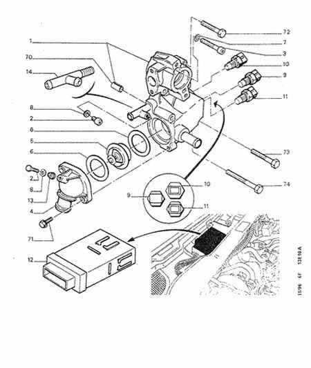 CITROËN 1338 11 - Termostats, Dzesēšanas šķidrums autodraugiem.lv