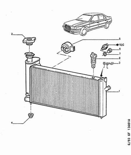 CITROËN 1300.L9 - Radiators, Motora dzesēšanas sistēma autodraugiem.lv