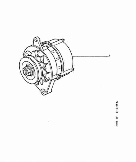 PEUGEOT 5705.A2 - Ģenerators autodraugiem.lv