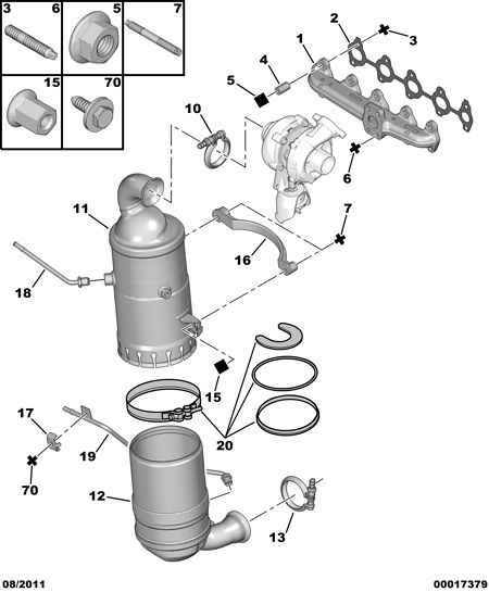 Talbot 1731 XP - Nosēdumu / Daļiņu filtrs, Izplūdes gāzu sistēma autodraugiem.lv