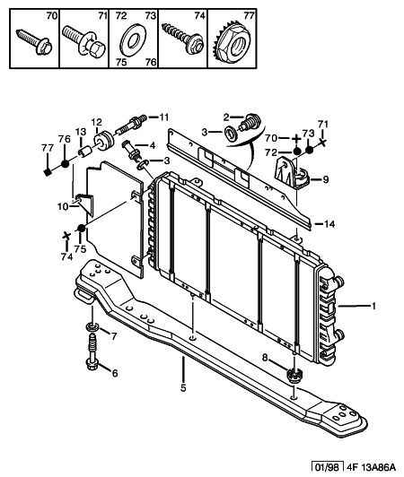 FIAT 1301 N3 - Radiators, Motora dzesēšanas sistēma autodraugiem.lv