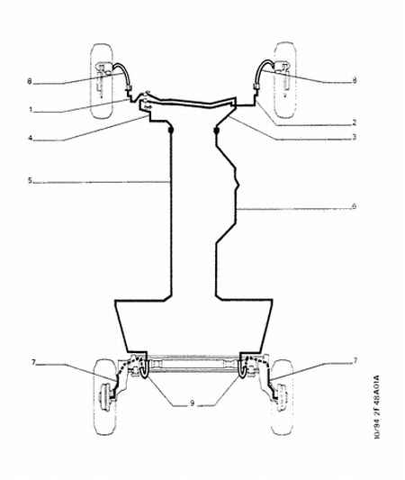 PEUGEOT 4803.94 - Bremžu šļūtene autodraugiem.lv