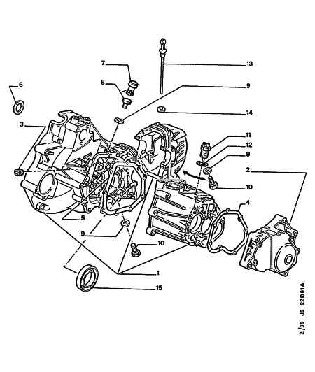 PEUGEOT 2218 11 - GEAR-BOX FILLER CAP autodraugiem.lv