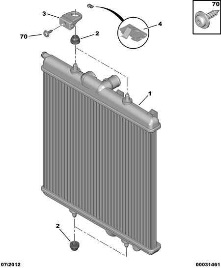 CITROËN 1330.F8 - Radiators, Motora dzesēšanas sistēma autodraugiem.lv