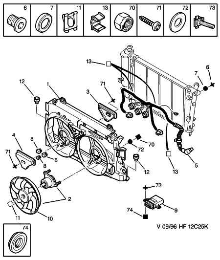 CITROËN 1308 N9 - Ventilators, Motora dzesēšanas sistēma autodraugiem.lv