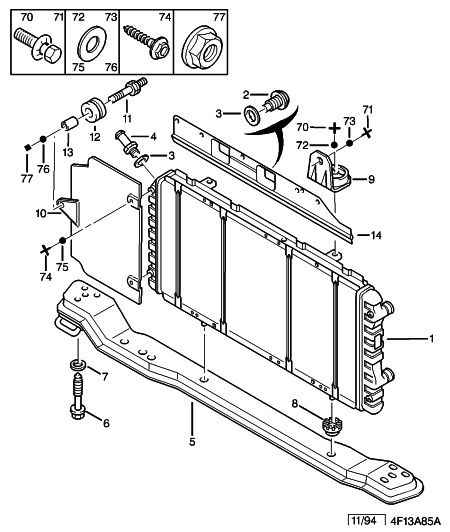 CITROËN 1330 W0 - Radiators, Motora dzesēšanas sistēma autodraugiem.lv