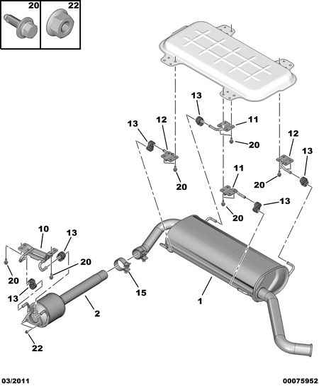 CITROËN 1732 40 - Izplūdes caurule autodraugiem.lv