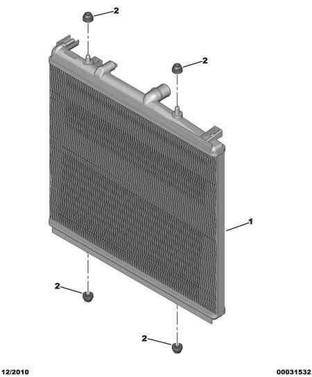 CITROËN/PEUGEOT 1330 J6 - Radiators, Motora dzesēšanas sistēma autodraugiem.lv