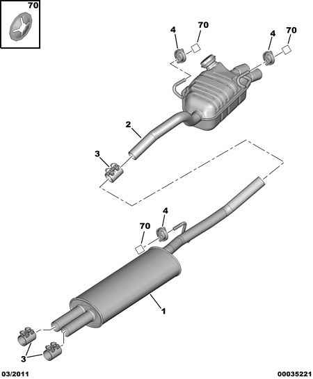 PEUGEOT (1730.P7) - REAR SILENCER autodraugiem.lv