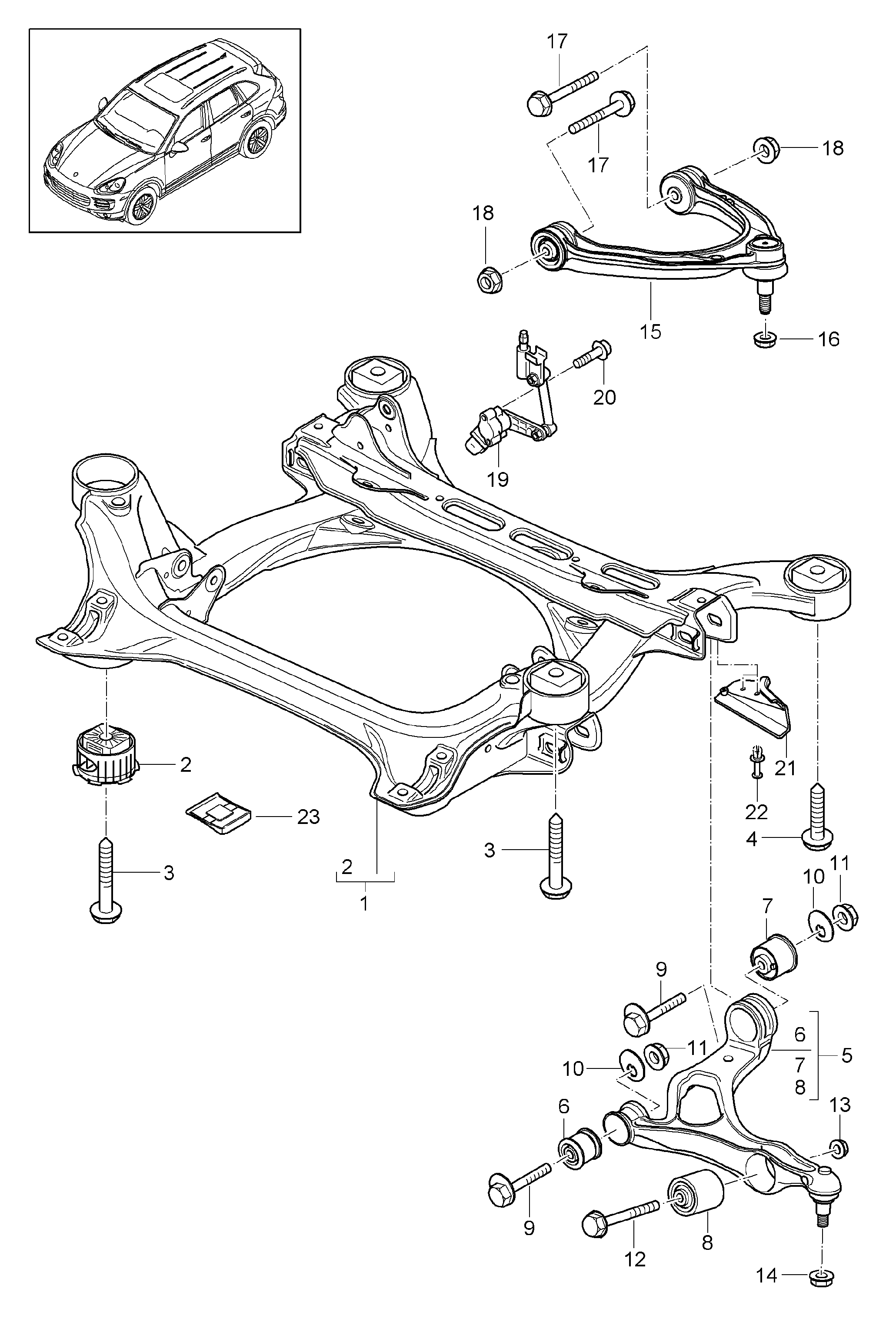 Porsche 955 341 242 62 - Piekare, Šķērssvira autodraugiem.lv