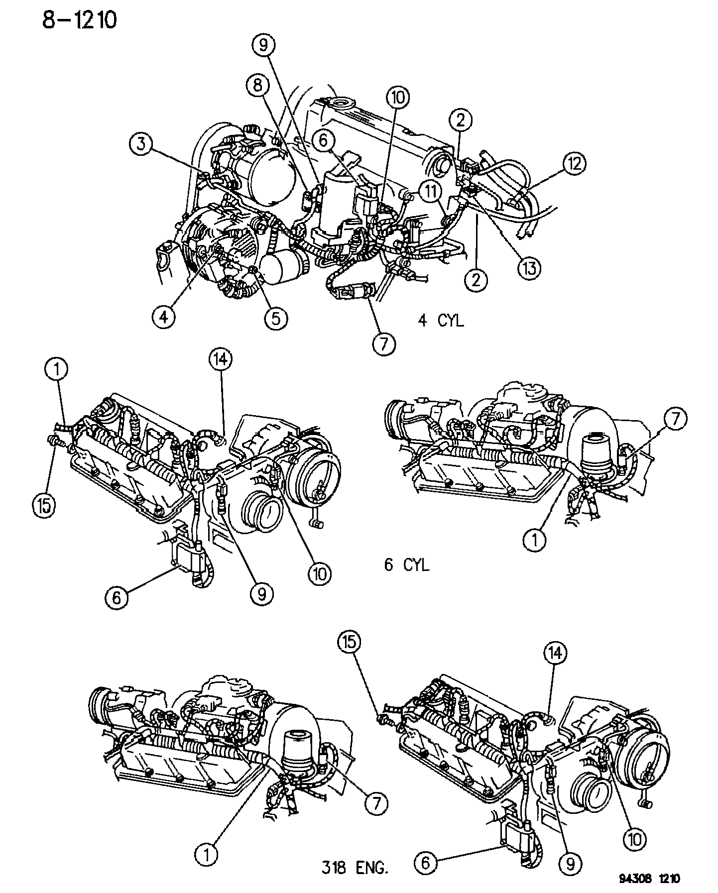 Dodge 522 6374 - SENSOR, COOLANT TEMP., W/2.5L ENG. autodraugiem.lv