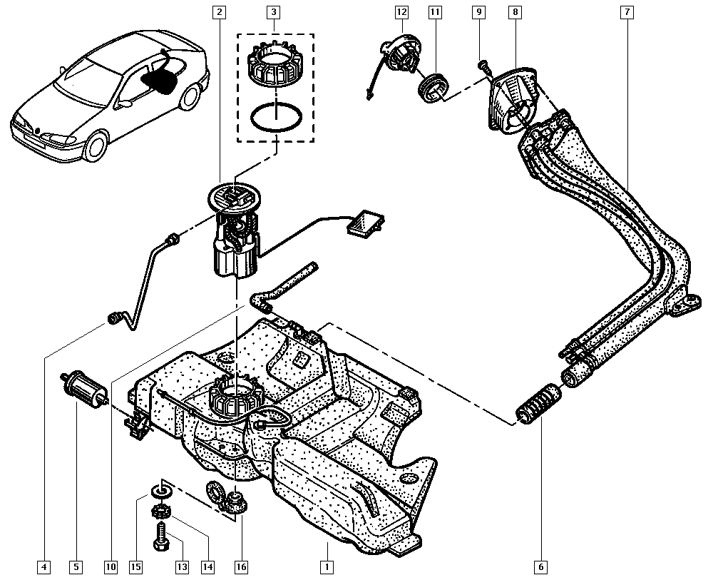 Baic 7700431718 - Degvielas sūknis autodraugiem.lv