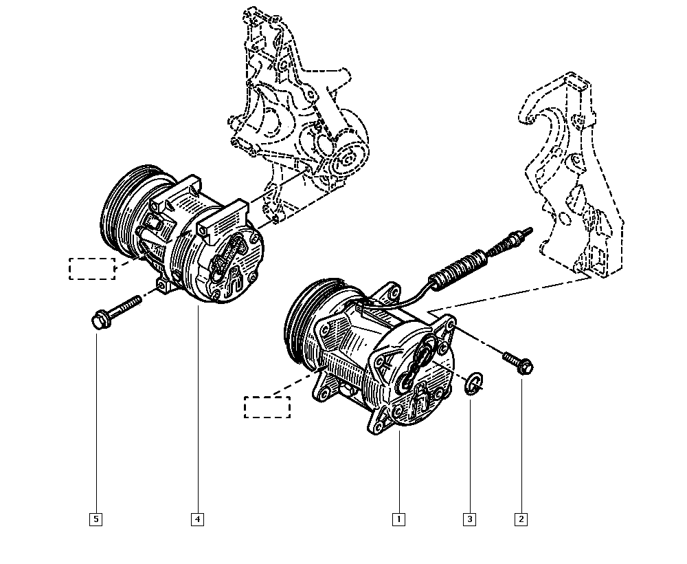 RENAULT TRUCKS 7700103536 - Kompresors, Gaisa kond. sistēma autodraugiem.lv