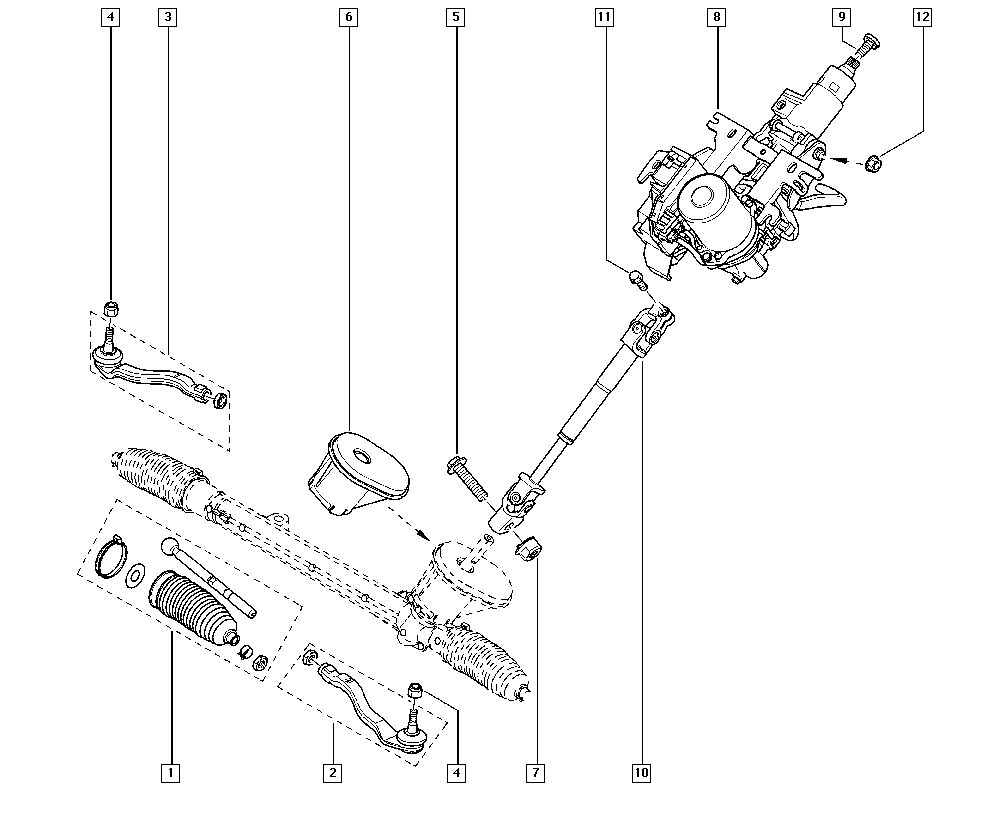 RENAULT 77 01 478 406 - Aksiālais šarnīrs, Stūres šķērsstiepnis autodraugiem.lv