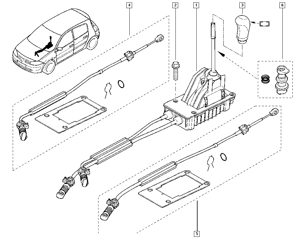 RENAULT TRUCKS 7701474701 - Trose, Mehāniskā pārnesumkārba autodraugiem.lv