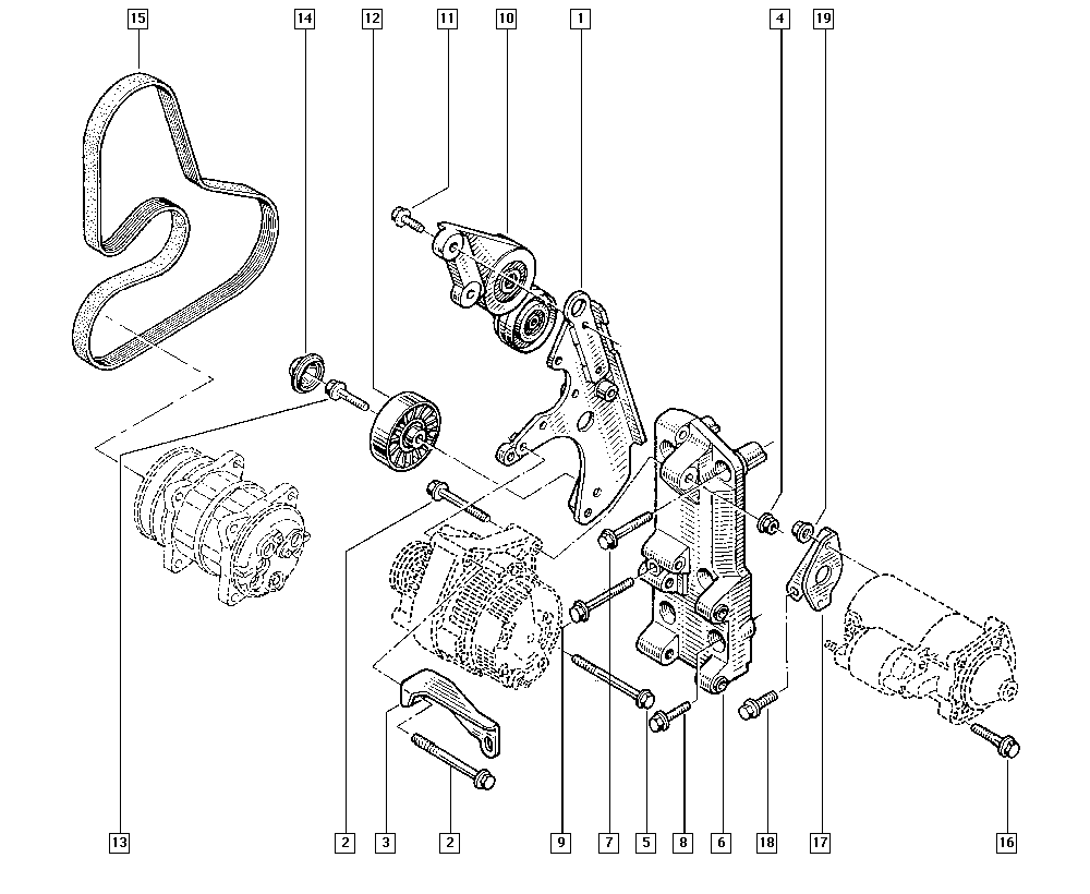 DACIA 74 39 146 139 - Parazīt / Vadrullītis, Ķīļrievu siksna autodraugiem.lv