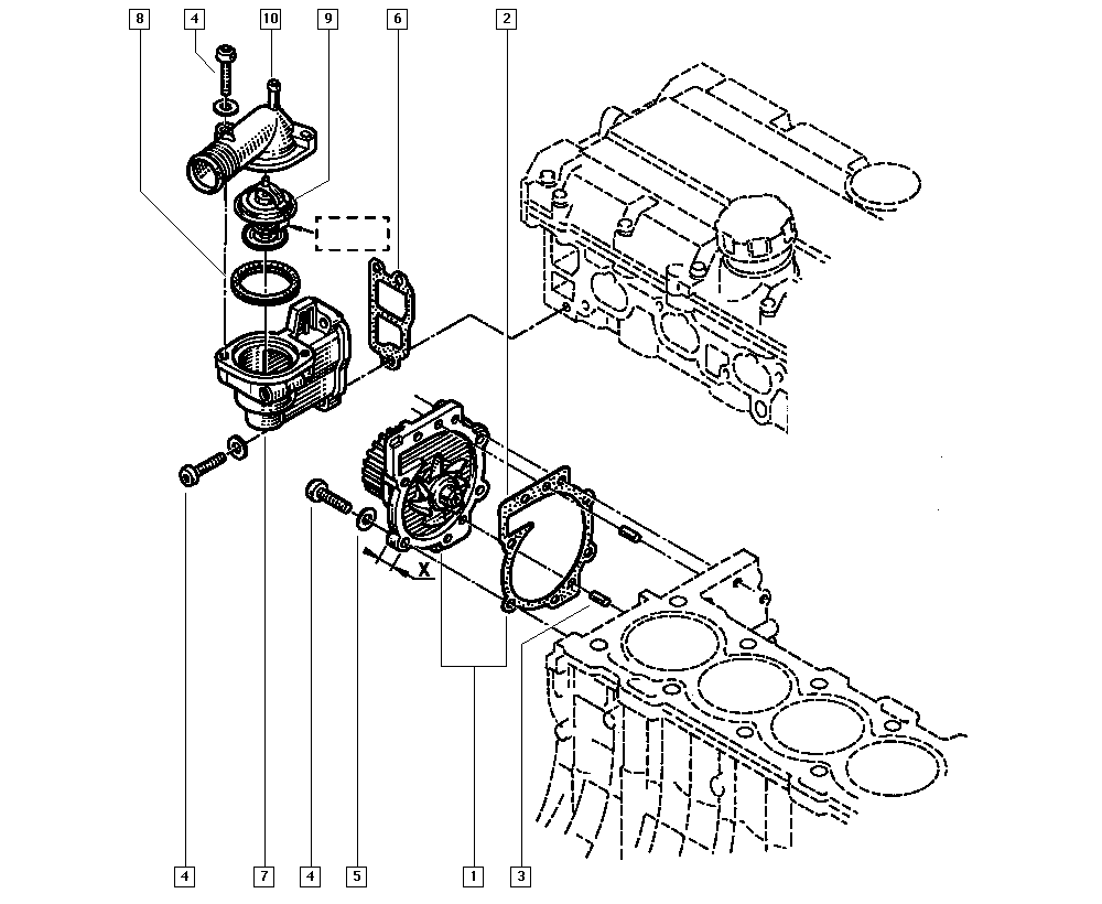 RENAULT TRUCKS 7438610035 - Ūdenssūknis autodraugiem.lv