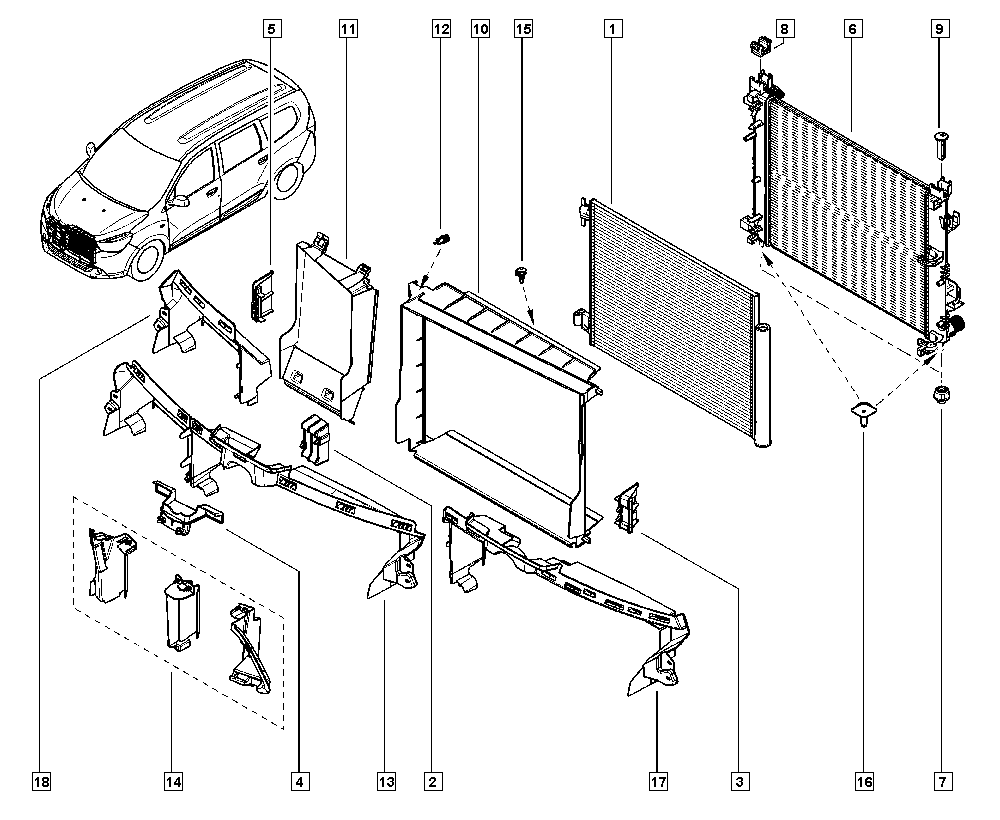 RENAULT TRUCKS 921006454R - Kondensators, Gaisa kond. sistēma autodraugiem.lv