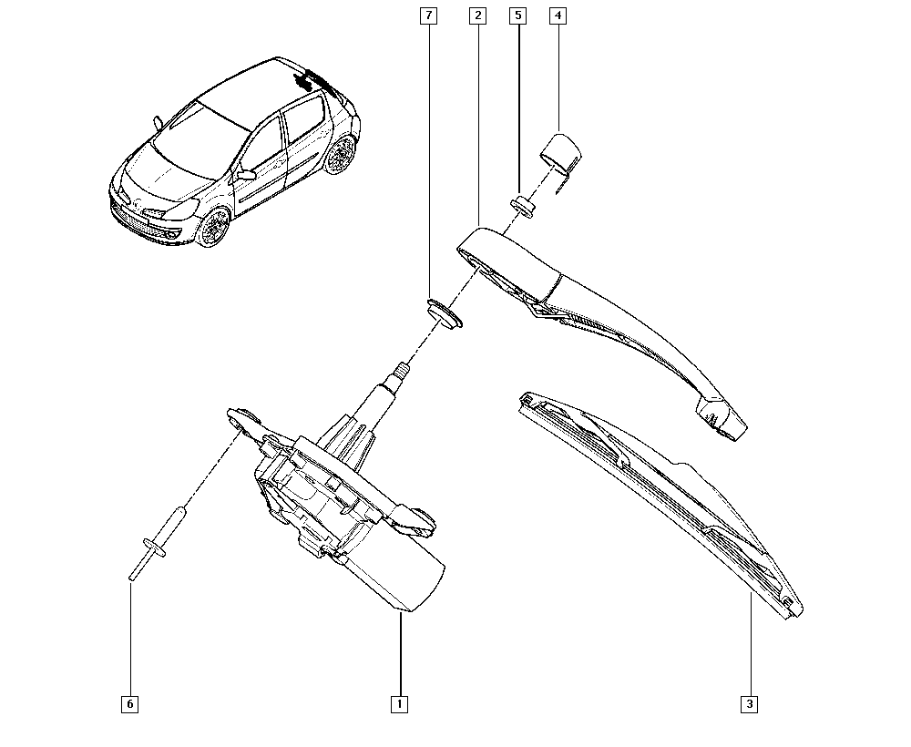 RENAULT 7711 422 568 - Stikla tīrītāja slotiņa autodraugiem.lv