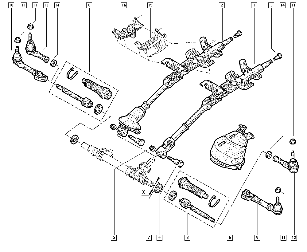 Barreiros 7701474641 - Stūres šķērsstiepņa uzgalis autodraugiem.lv