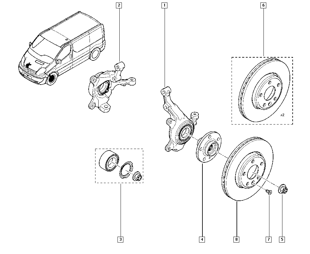 Barreiros 77 11 130 077 - Bremžu diski autodraugiem.lv