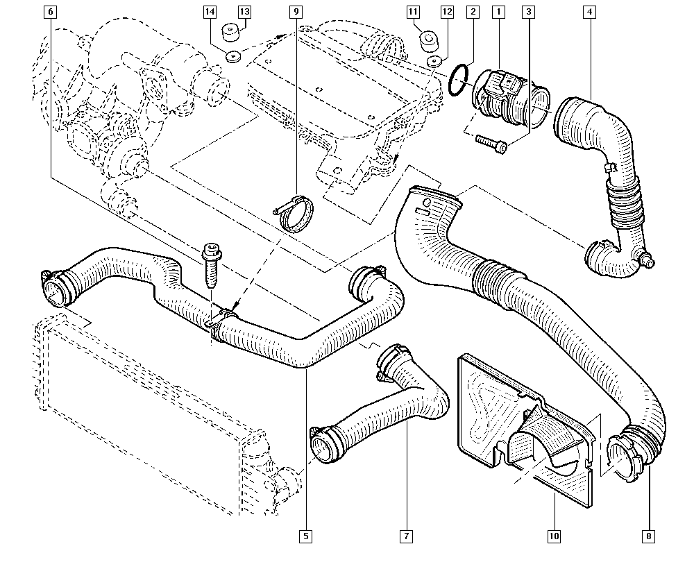 RENAULT TRUCKS 77 00 109 812 - Gaisa masas mērītājs autodraugiem.lv