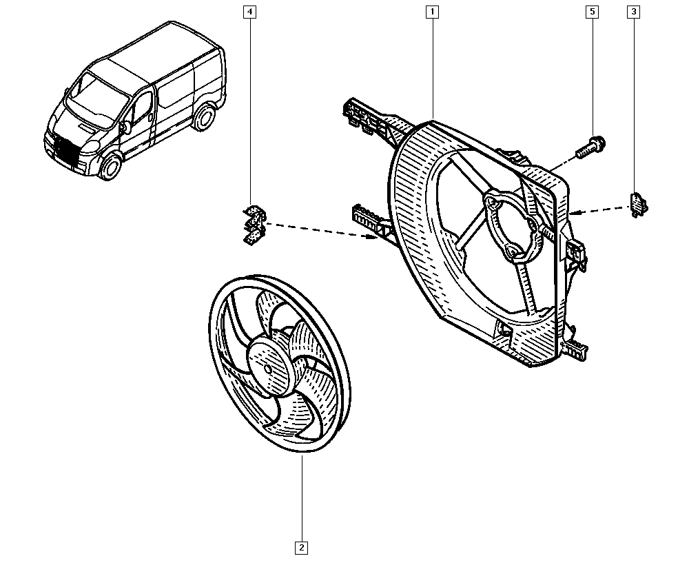 RENAULT 7701050191 - Ventilators, Motora dzesēšanas sistēma autodraugiem.lv