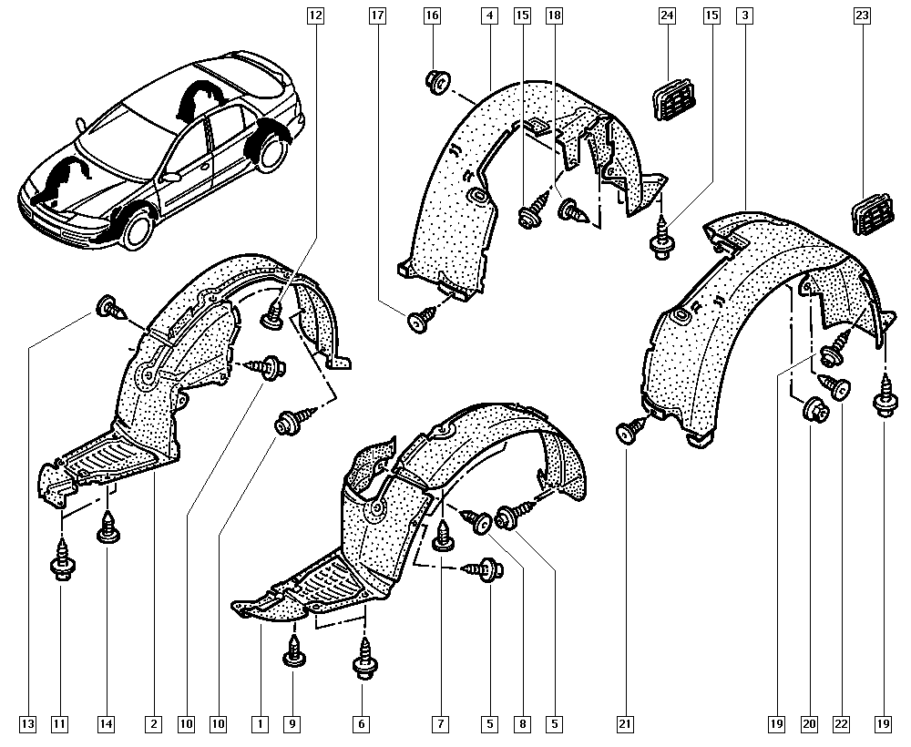 RENAULT 7703077435 - Aizspiednis autodraugiem.lv