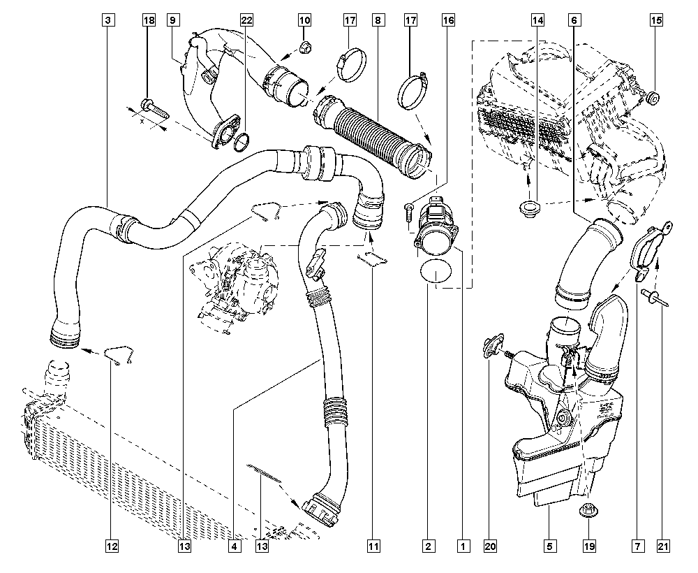 DACIA 82 00 682 558 - Gaisa masas mērītājs autodraugiem.lv