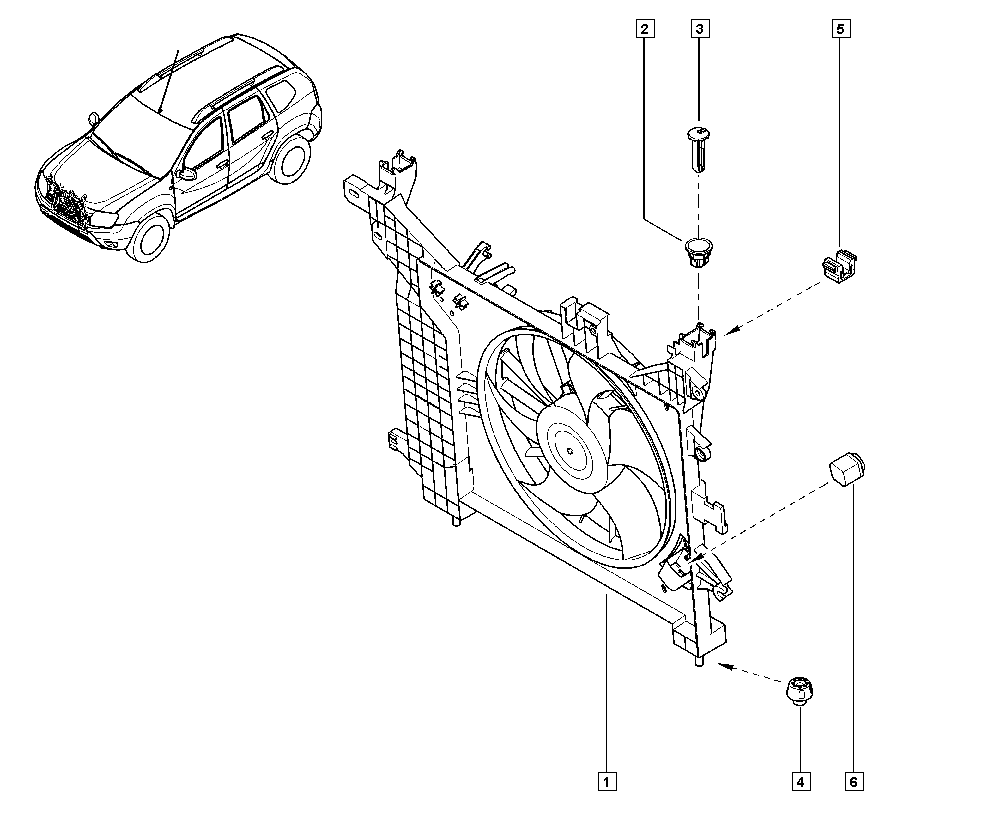 RENAULT 255506464R - Rezistors, Salona ventilators autodraugiem.lv