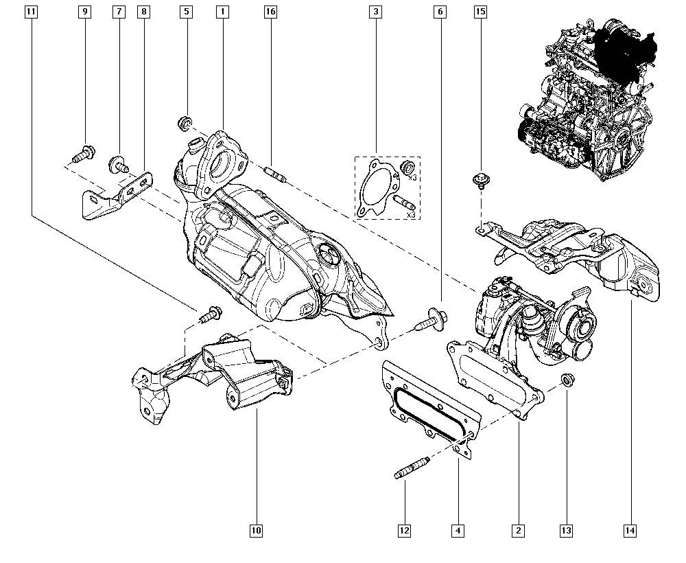 RENAULT 144103742R - Kompresors, Turbopūte autodraugiem.lv