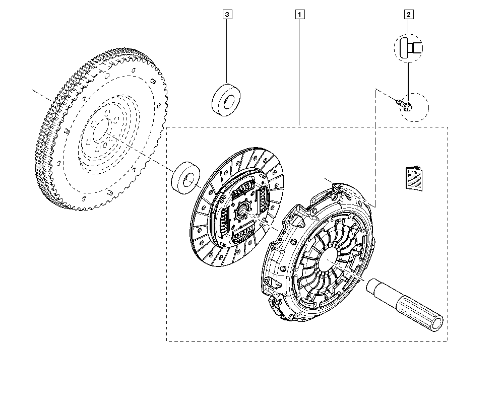 RENAULT 30 20 533 02R - Sajūga komplekts autodraugiem.lv