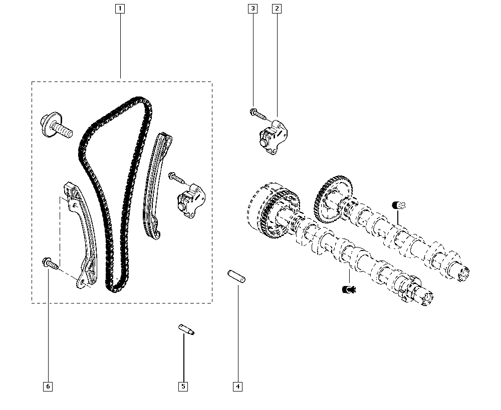 DACIA 13 07 064 25R - Spriegotājs, Piedziņas ķēde autodraugiem.lv