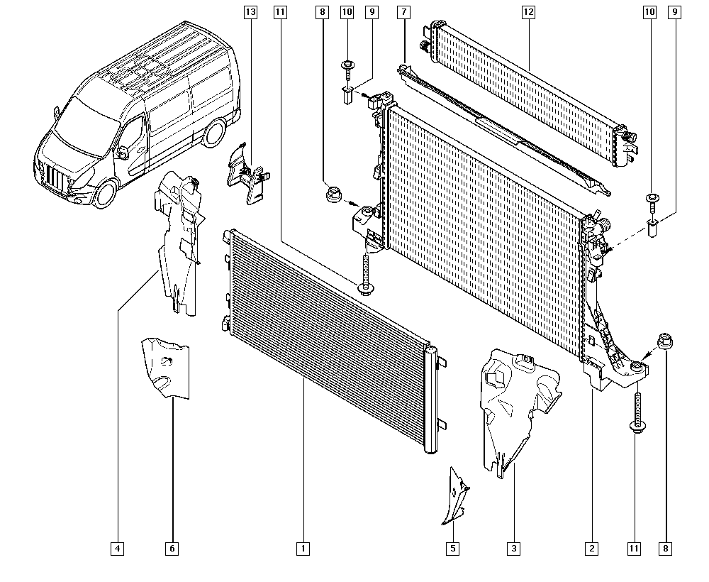 NISSAN 214C10001R - Radiators, Motora dzesēšanas sistēma autodraugiem.lv