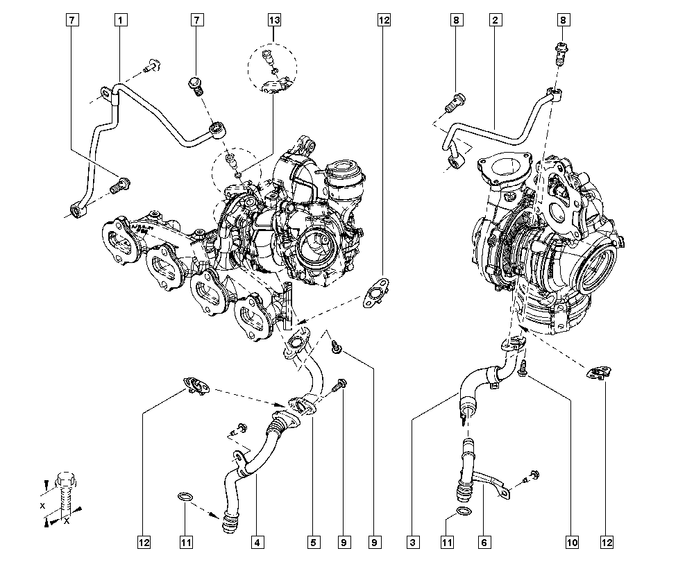 NISSAN 15192-8776R - Eļļas cauruļvads, Kompresors autodraugiem.lv