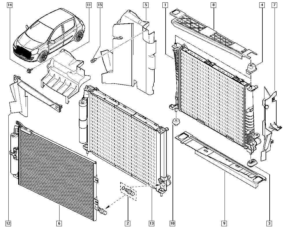 RENAULT 8200688387 - Dzesēšanas modulis autodraugiem.lv