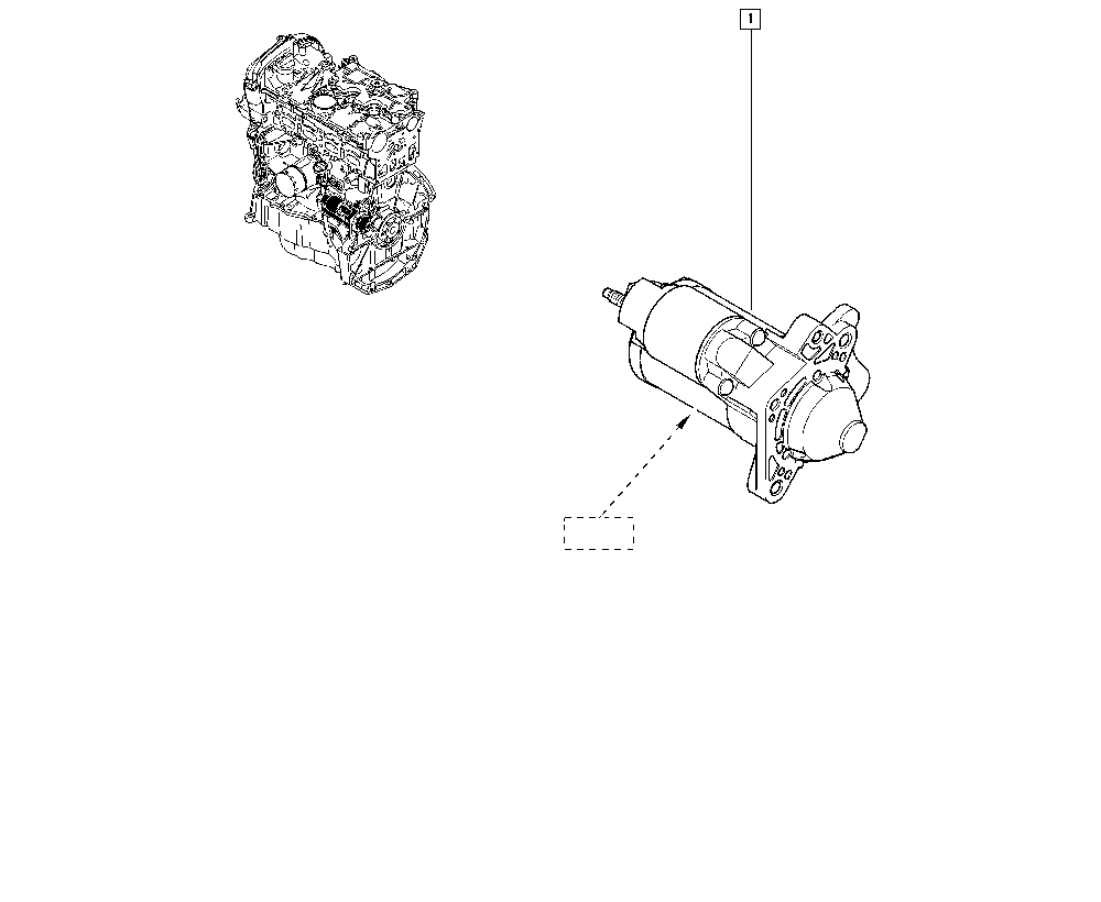 RENAULT 8200584837 - Starteris autodraugiem.lv