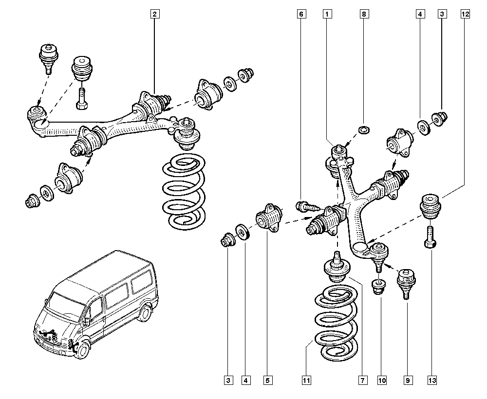 DACIA 7700312851 - Balst / Virzošais šarnīrs autodraugiem.lv