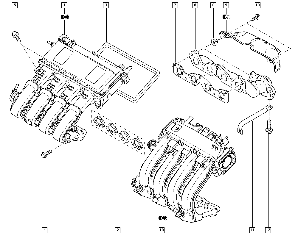 DACIA 7703 002 836 - FLGD HEX HD SCR M6 autodraugiem.lv