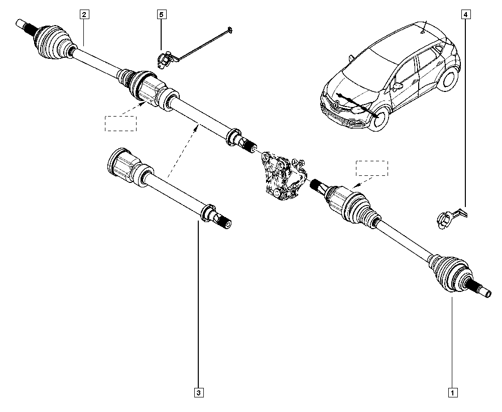 DACIA 3910 104 33R - Piedziņas vārpsta autodraugiem.lv