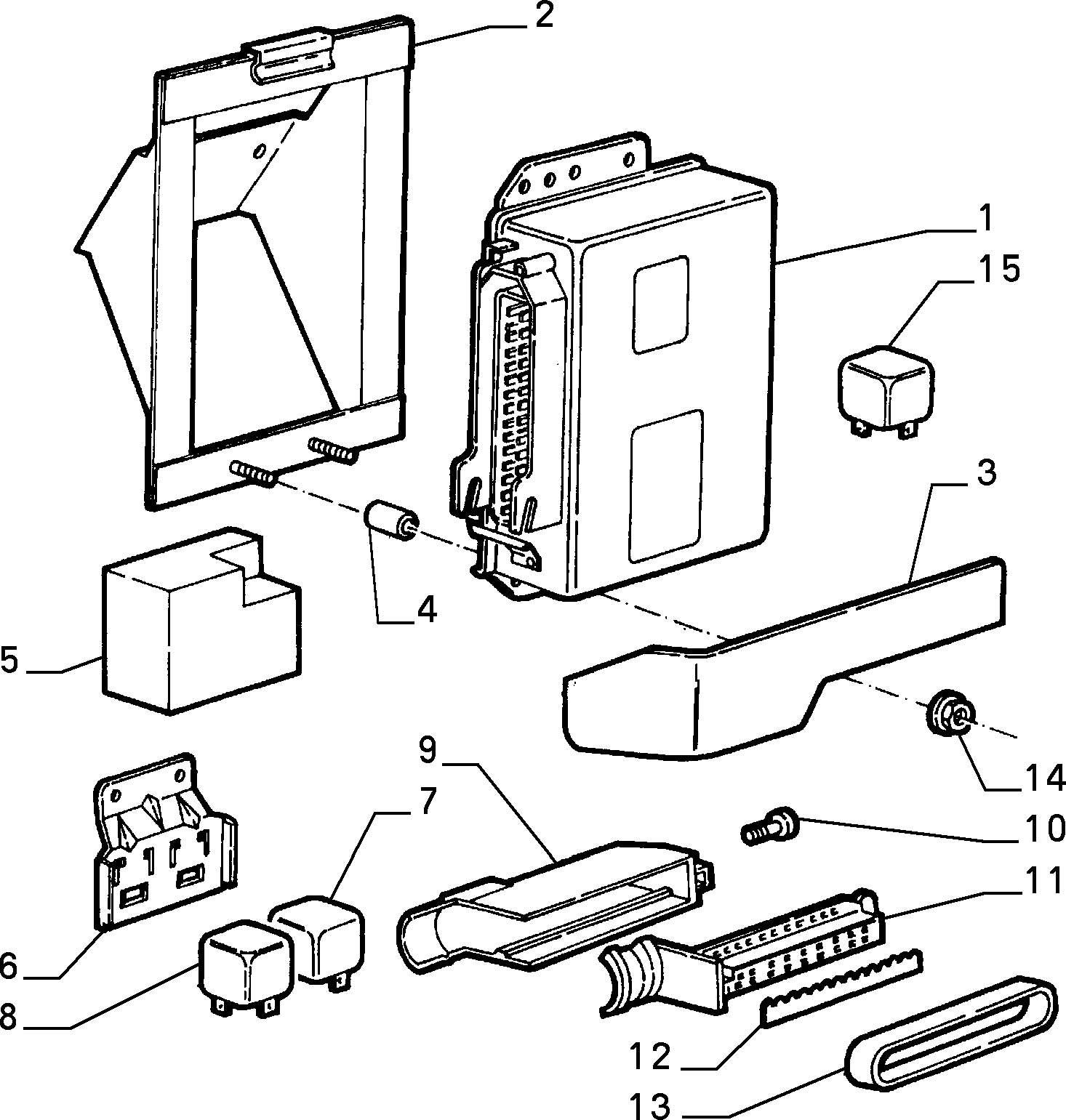 FIAT 7619302 - Relejs, Degvielas sūknis autodraugiem.lv