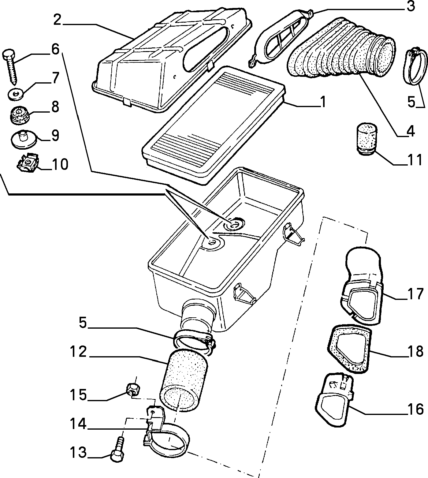 FIAT 71736130 - Gaisa filtrs autodraugiem.lv