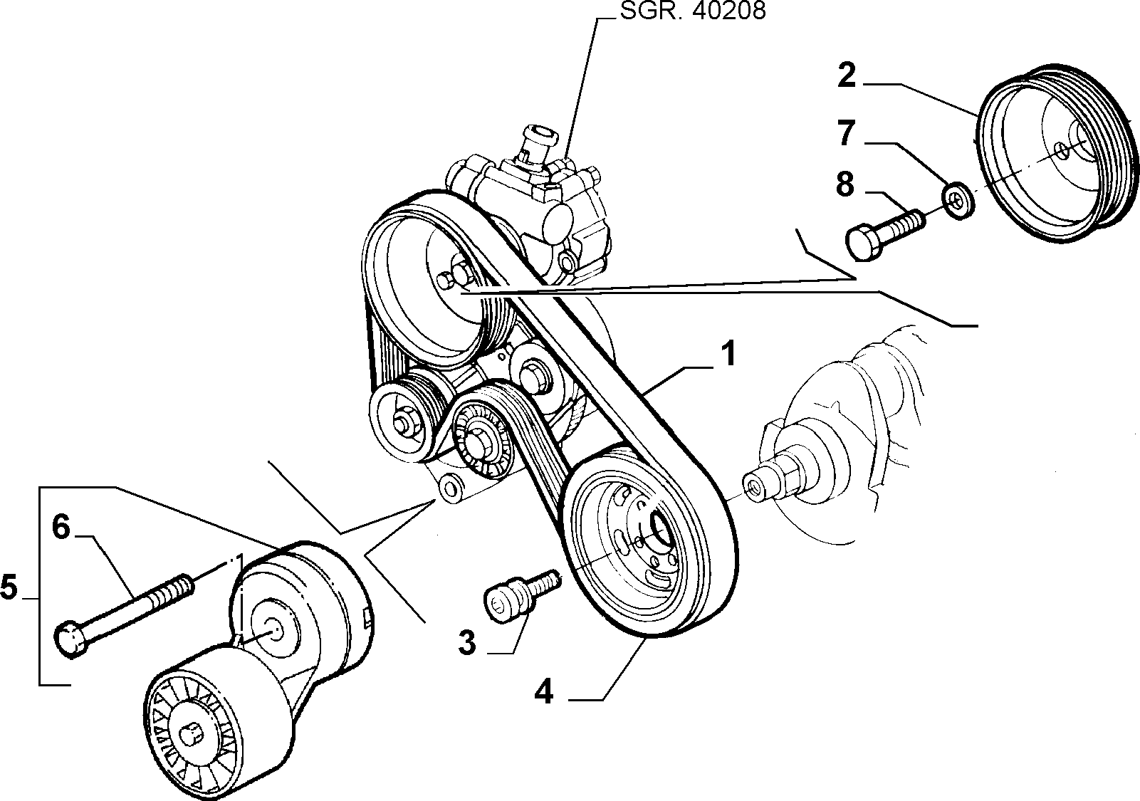 FIAT 60662969 - Ķīļrievu siksna autodraugiem.lv