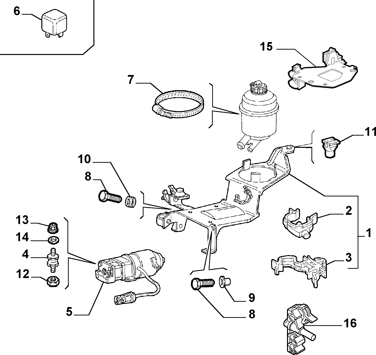 FIAT 11130287 - RELAY 12V  50A autodraugiem.lv