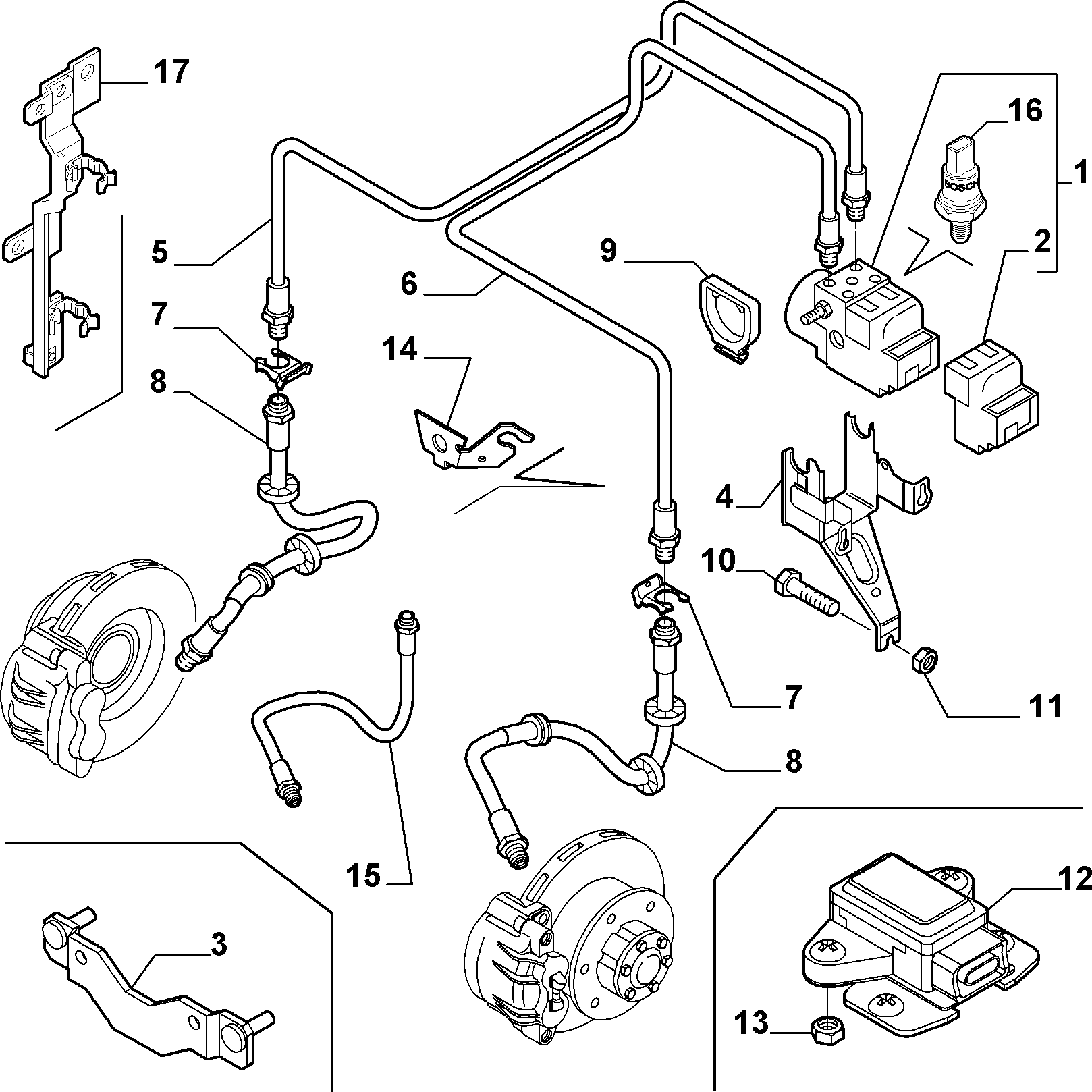 Lancia 71716574 - Amortizators autodraugiem.lv